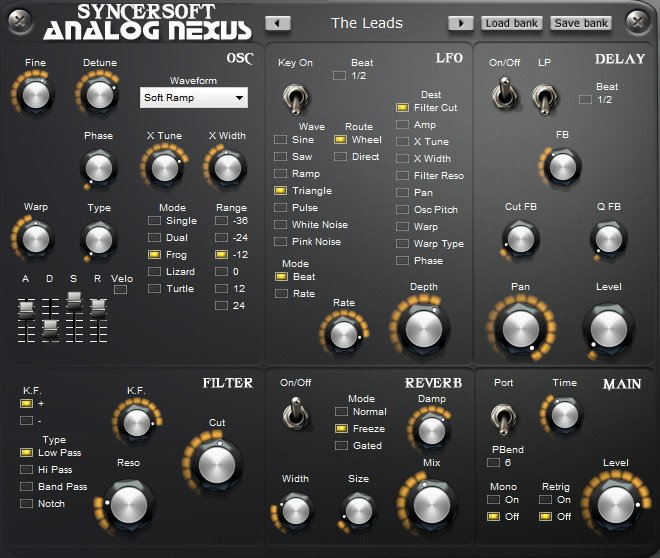 Analog Nexus FREE VST Analog Nexus FREE VST