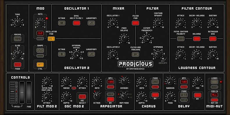 Prodigious Synthesizer