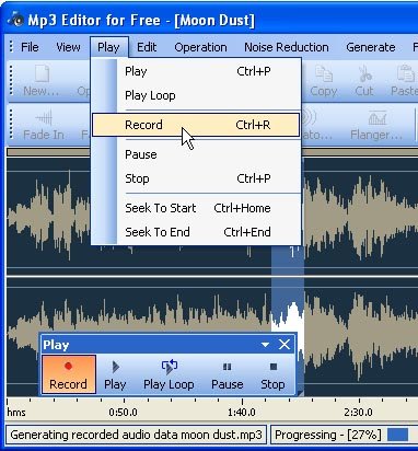 Mp3 Editor for Free v.1.0
