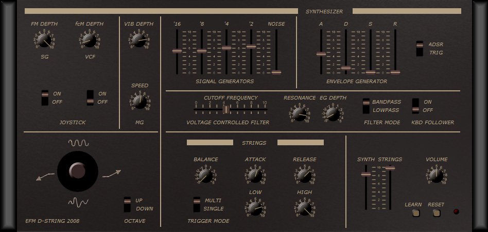 efm d string 3