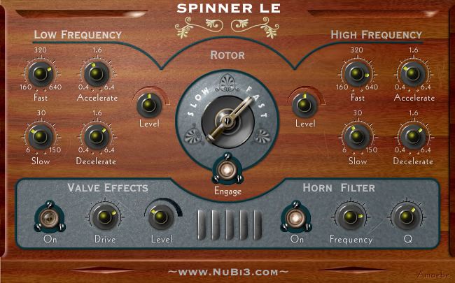 Spiner LE – Leslie simulator v.1.0