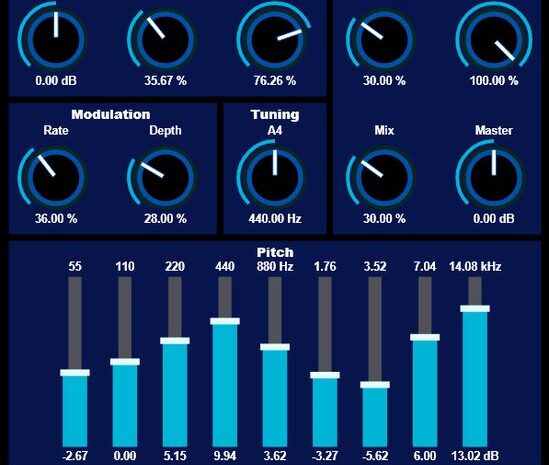 ChromaDSP – HarmonicReverb