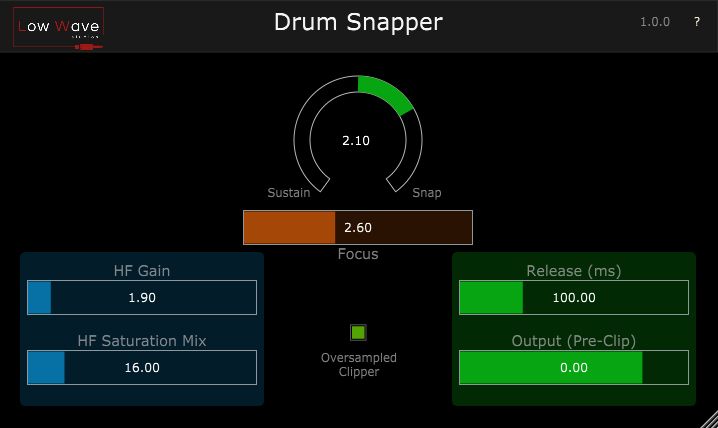 Low Wave Studios Drum Snapper