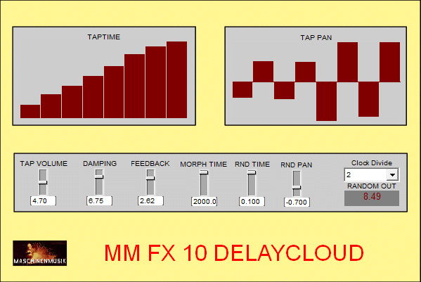 Maschinenmusik – MM FX 10 Delaycloud