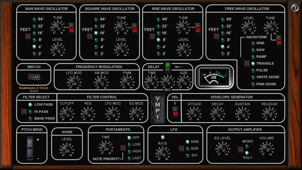 SamsaraCycleAudio VMP1 3