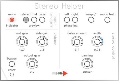 Stereo Helper