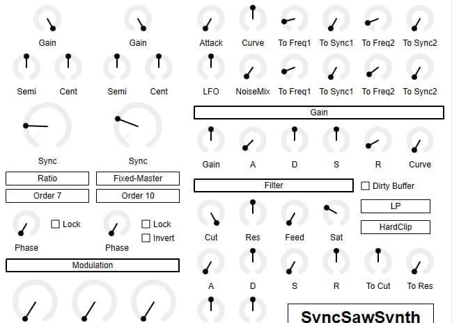 SyncSawSynth