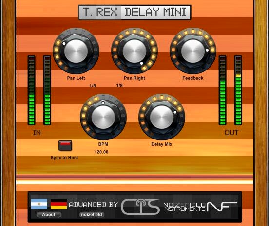 T-Rex Delay Mini Advanced