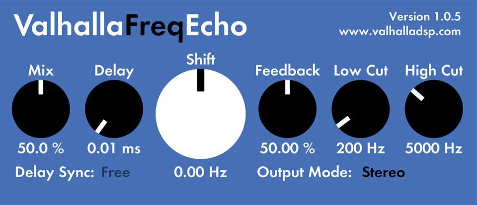 Valhalla DSP Valhalla Freq Echo