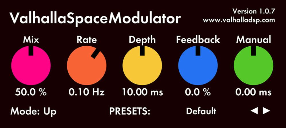 Valhalla DSP ValhallaSpaceModulator