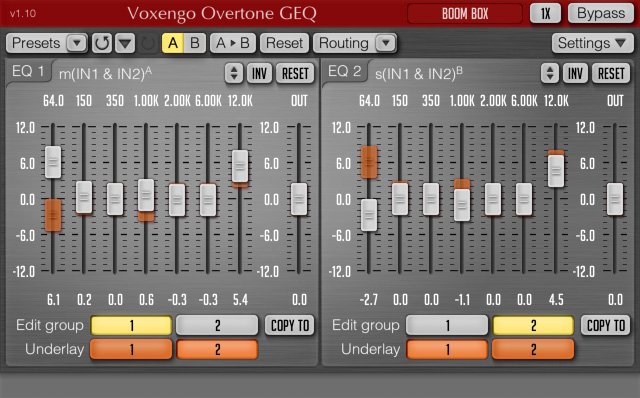 Overtone GEQ