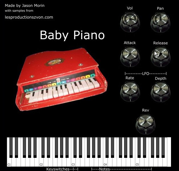 Zvon Baby Piano 3