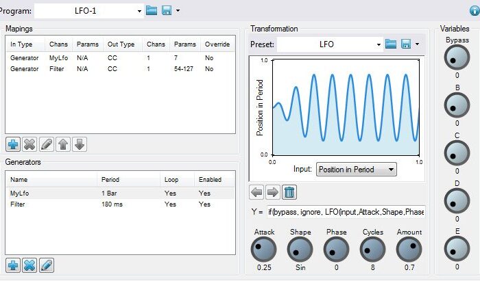 midi shape shifter