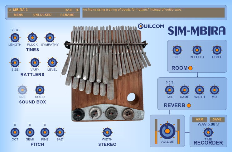 Quilcom SIM MBIRA