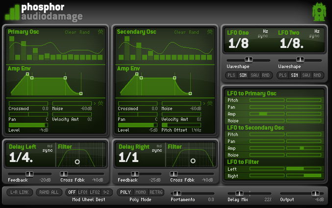 Audio Damage Phosphor