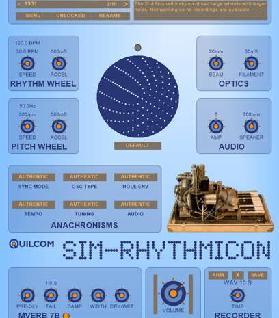 Quilcom – SIM-RHYTHMICON