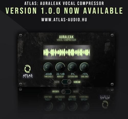 Auraleak (Vocal Compressor) v1.0.0 VST3 AAX WiN [FREE]