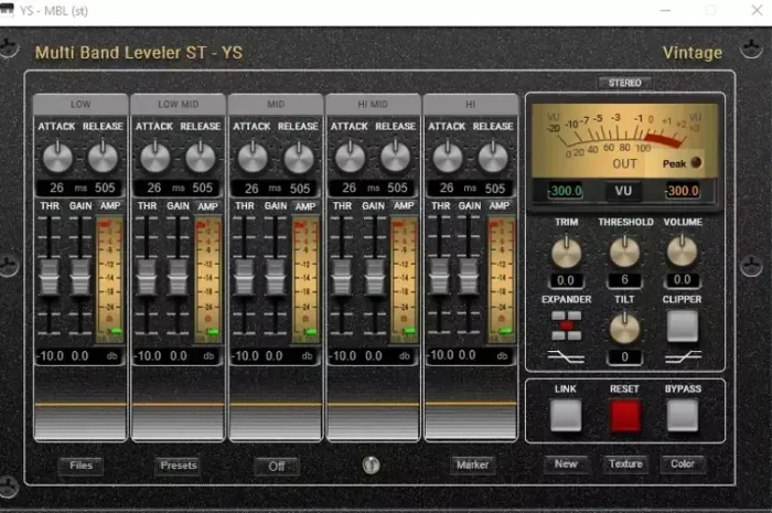 YS Multi Band Leveler v2.0 Win Mac