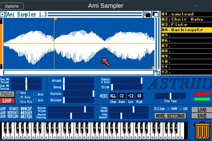 Astriid Ami-Sampler v0.7.2 WiN MAC LiNUX