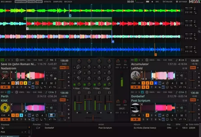 Mixxx v2.4.1 WiN macOS LiNUX