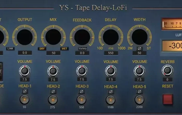 YS Tape Delay LoFi v1.0 Win Mac