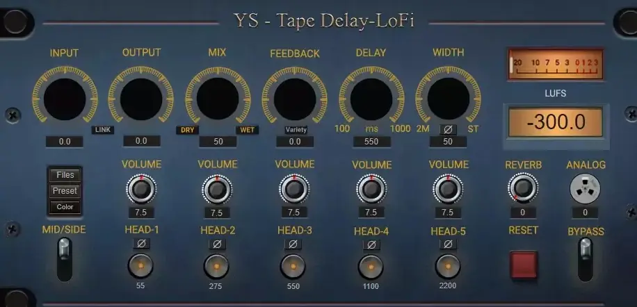 YS Tape Delay