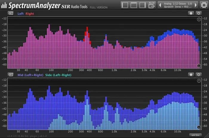 Spectrum Analyzer FreeVersion v1.0.159 Win Mac