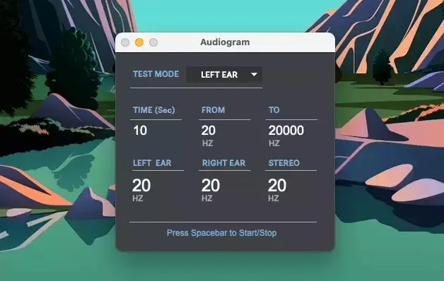 Audiogram Win Mac