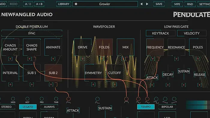 Pendulate v1.6.9 Chaotic Monosynth