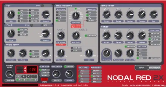 Nodal Red 2x (DSP56300 Emulator) 1.4.4 MultiOS + ROM’s