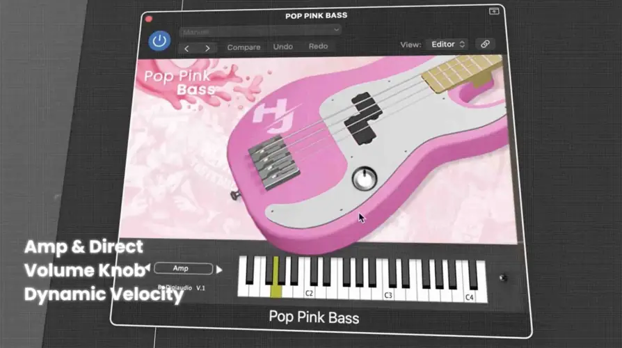 Pop Pink Bass