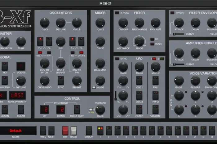 OB-Xf (Analog Synthesizer) v2025.07.15 WiN MAC