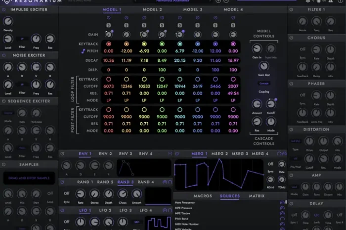 Resonarium (Modeling Synthesizer) v0.0.1 WiN MAC