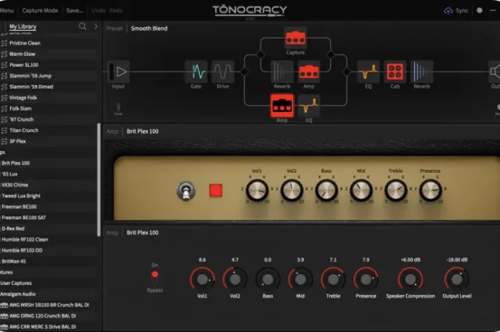 Tonocracy (Guitar Amp & FX Modeling) v2.3.1 WiN MAC