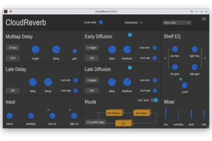 CloudReverb v0.3 WiN Mac Linux