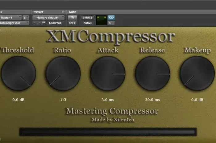 XMCompressor (Mastering Compressor) v1.0 WiN MAC