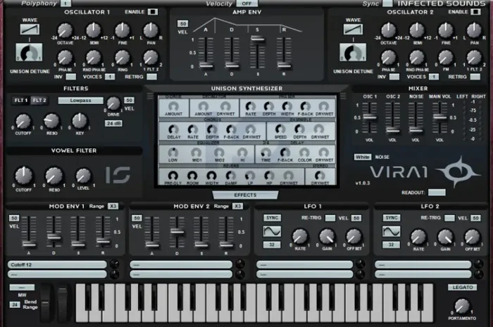 Vira1 (Virus C / Sylenth1 Synthesizer) v1.0 WiN