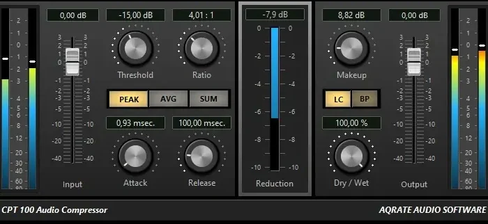 CPT-100 (Stereo Mastering Compressor) WiN