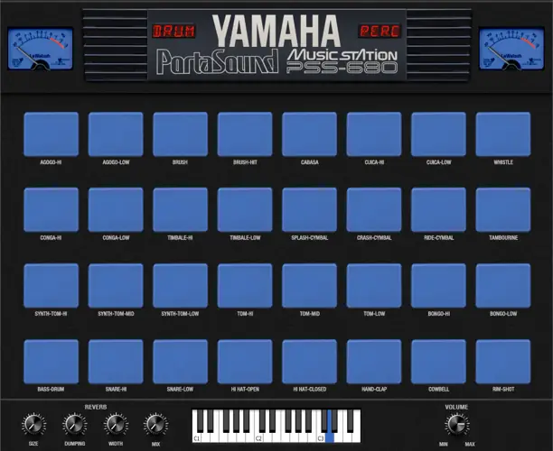 Yamaha PortaSound PSS 680