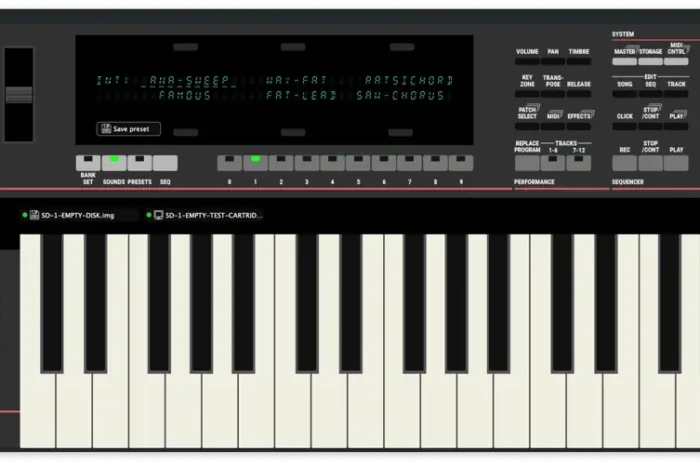 Ensoniq SD-1 v0.9 WiN MAC LiNUX