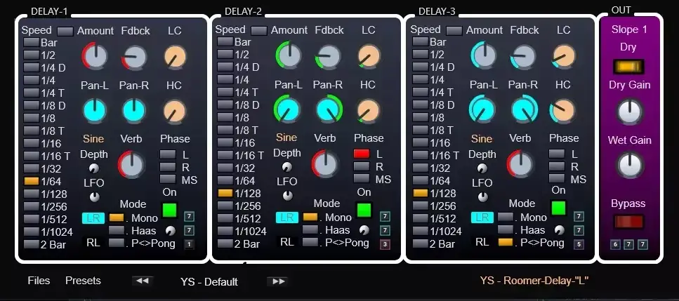 YS Roomer Delay