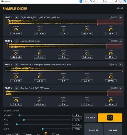 Sample Dicer v1.5.2 WiN MAC